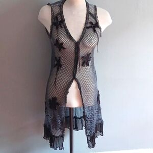 Vanilla B beach cover up Size M